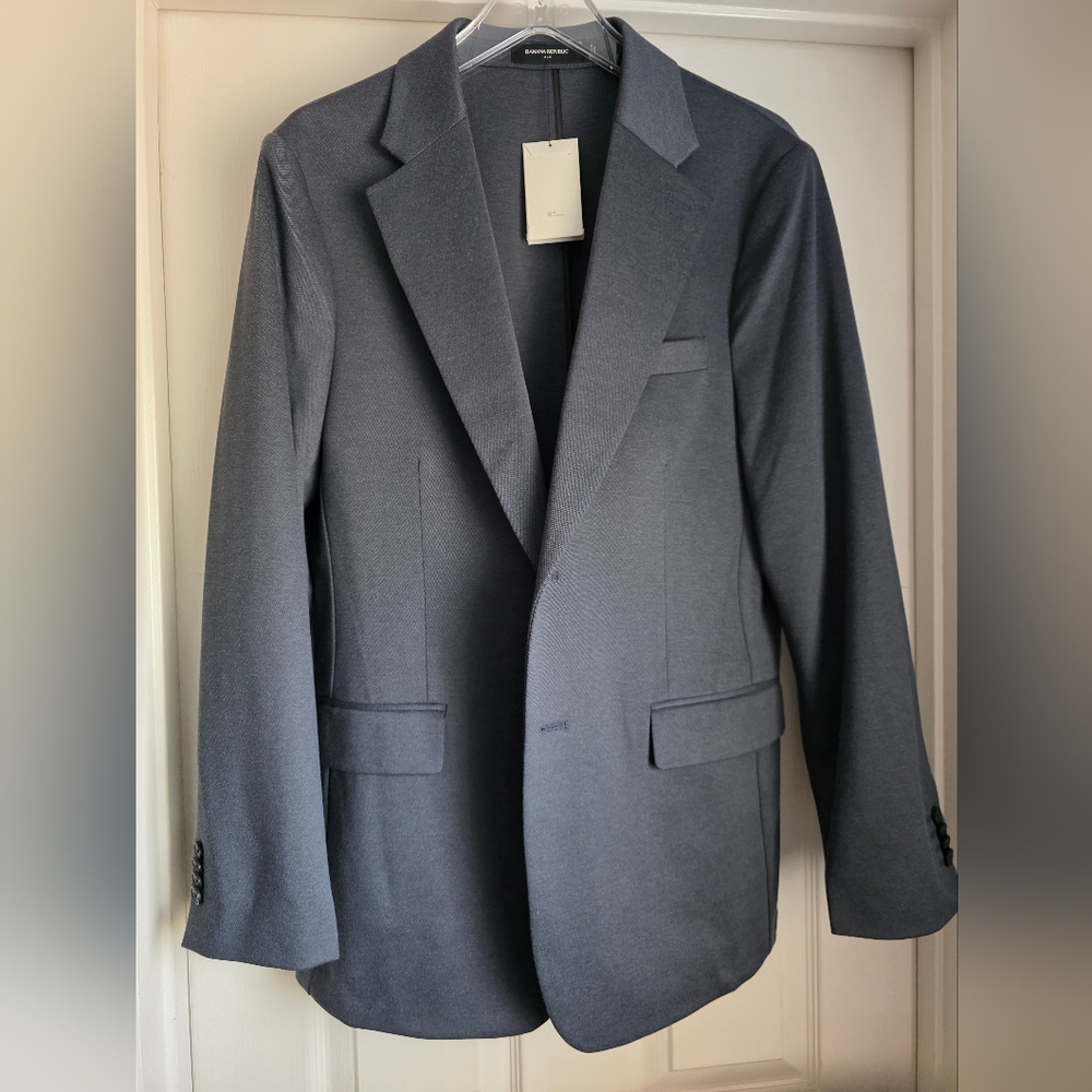 Banana Republic Charcoal Blazer
